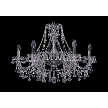 Люстра Bohemia Ivele Crystal 1409/6/240/Ni