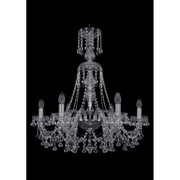 Люстра Bohemia Ivele Crystal 1409/6/240/XL-75/Ni