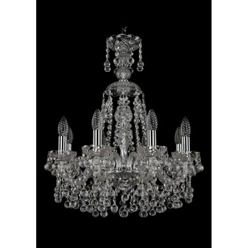 Люстра Bohemia Ivele Crystal 1409/8/160/XL-60/Ni