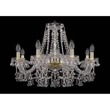 Люстра Bohemia Ivele Crystal 1409/8/240/h-75/G