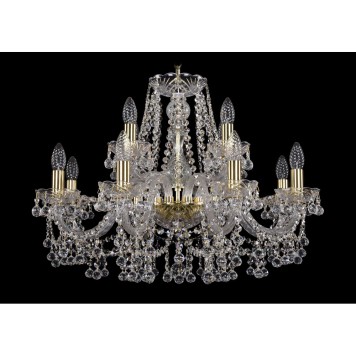 Люстра Bohemia Ivele Crystal 1409/8+4/240/G