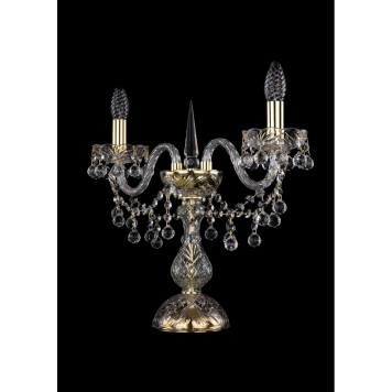Лампа настольная Bohemia Ivele Crystal 1409L/2/141-39/G