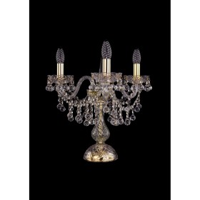 Лампа настольная Bohemia Ivele Crystal 1409L/3/141-39/G