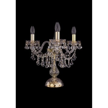 Лампа настольная Bohemia Ivele Crystal 1409L/3/141-39/G