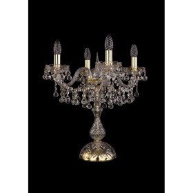 Лампа настольная Bohemia Ivele Crystal 1409L/4/141-47/G