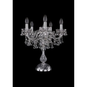 Лампа настольная Bohemia Ivele Crystal 1409L/5/141-47/Ni