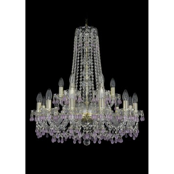 Люстра Bohemia Ivele Crystal 1410/12+6/240/h-74/G/V7010