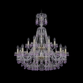 Люстра Bohemia Ivele Crystal 1410/12+6/300/XL-95/2d/G/V7010