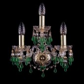 Бра Bohemia Ivele Crystal 1410/3/G/V5001