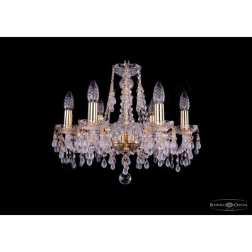 Люстра Bohemia Ivele Crystal 1410/6/160/G/V0300/SH28