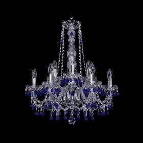 Люстра Bohemia Ivele Crystal 1410/6+3/195/h-63/Ni/V3001
