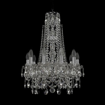 Люстра Bohemia Ivele Crystal 1411/10/141/XL-66/Ni