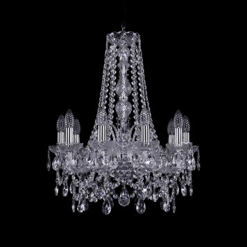 Люстра Bohemia Ivele Crystal 1411/10/160/h-64/Ni