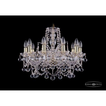 Люстра Bohemia Ivele Crystal 1411/10/195/G/Balls
