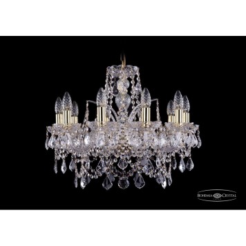 Люстра Bohemia Ivele Crystal 1411/10/195/G/Leafs