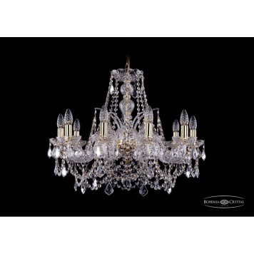Люстра Bohemia Ivele Crystal 1411/10/240/G/Leafs