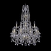Люстра Bohemia Ivele Crystal 1411/10+5/195/XL-80/2d/G