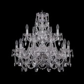 Люстра Bohemia Ivele Crystal 1411/10+5/240/2d/Ni