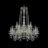 Люстра Bohemia Ivele Crystal 1411/10+5/240/h-84/G