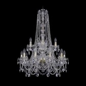 Люстра Bohemia Ivele Crystal 1411/10+5/240/h-94/2d/G
