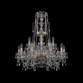 Люстра Bohemia Ivele Crystal 1411/10+5/240/XL-86/G