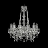 Люстра Bohemia Ivele Crystal 1411/12/195/h-70/Ni