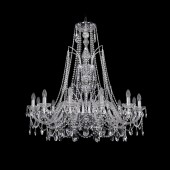 Люстра Bohemia Ivele Crystal 1411/12/360/XL-96/Ni