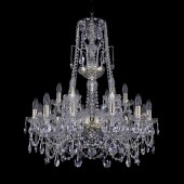 Люстра Bohemia Ivele Crystal 1411/12+6/240/XL-83/G
