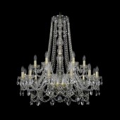 Люстра Bohemia Ivele Crystal 1411/12+6/300/h-94/G