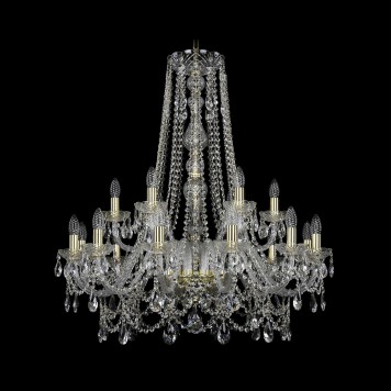 Люстра Bohemia Ivele Crystal 1411/12+6/300/h-94/G