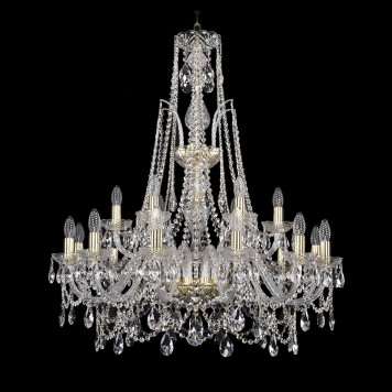 Люстра Bohemia Ivele Crystal 1411/12+6/300/XL-96/G