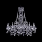 Люстра Bohemia Ivele Crystal 1411/16/360/h-95/Ni