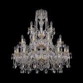 Люстра Bohemia Ivele Crystal 1411/16+8+4/300/3d/G