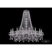 Люстра Bohemia Ivele Crystal 1411/18/400/h-113/Ni