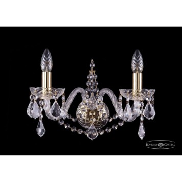 Бра Bohemia Ivele Crystal 1411/2/160/G/Leafs