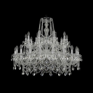 Люстра Bohemia Ivele Crystal 1411/20+10/360/2d/Ni