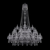 Люстра Bohemia Ivele Crystal 1411/20+10+5/460/h-175/2d/Ni