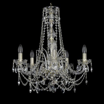Люстра Bohemia Ivele Crystal 1411/5/195/h-62/G