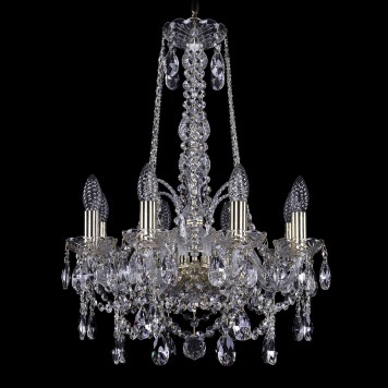 Люстра Bohemia Ivele Crystal 1411/8/141/h-62/G