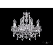 Люстра Bohemia Ivele Crystal 1411/8/160/Ni