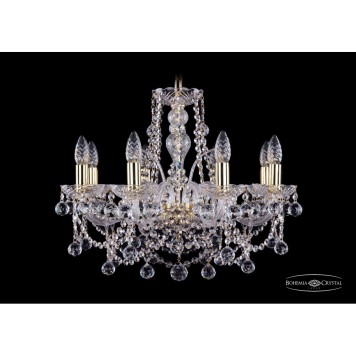 Люстра Bohemia Ivele Crystal 1411/8/195/G/Balls