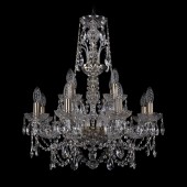 Люстра Bohemia Ivele Crystal 1411/8+4/195/XL-65/Pa
