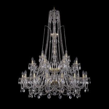 Люстра Bohemia Ivele Crystal 1411.16+8+4.400.XL-150.2d.G