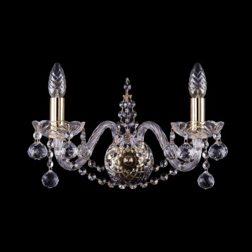 Бра Bohemia Ivele Crystal 1411B/2/160/G/Balls