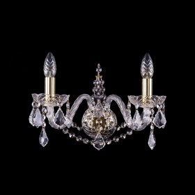 Бра Bohemia Ivele Crystal 1411B/2/160/G/Leafs