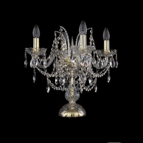 Лампа настольная Bohemia Ivele Crystal 1411L/4/141-39/G