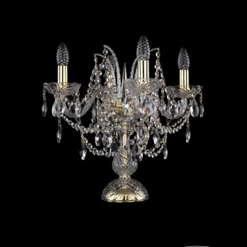 Лампа настольная Bohemia Ivele Crystal 1411L/4/141-39/G