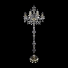 Торшер Bohemia Ivele Crystal 1411T1/8+4/195-170/G