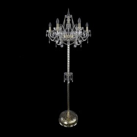 Торшер Bohemia Ivele Crystal 1411T2/6/195-165/G
