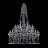 Люстра Bohemia Ivele Crystal 1413.20+10+5.400.h-164.2d.Ni